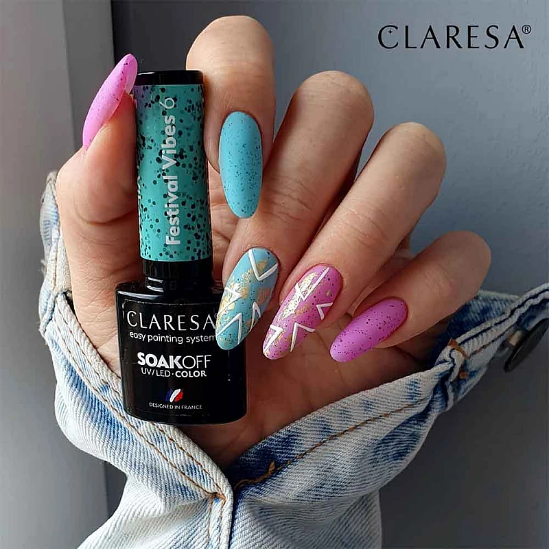 Гел лак CLARESA Festival Vibes 6 5g