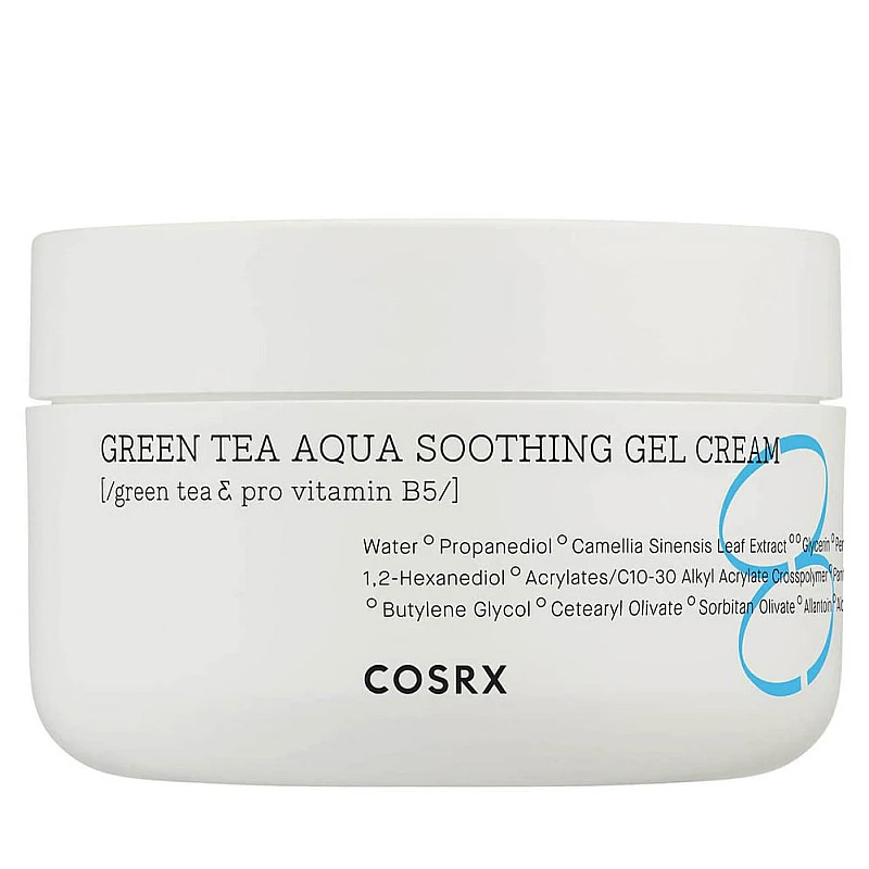 Гел крем за лице Cosrx Green Tea Aqua Soothing Gel Cream 50ml