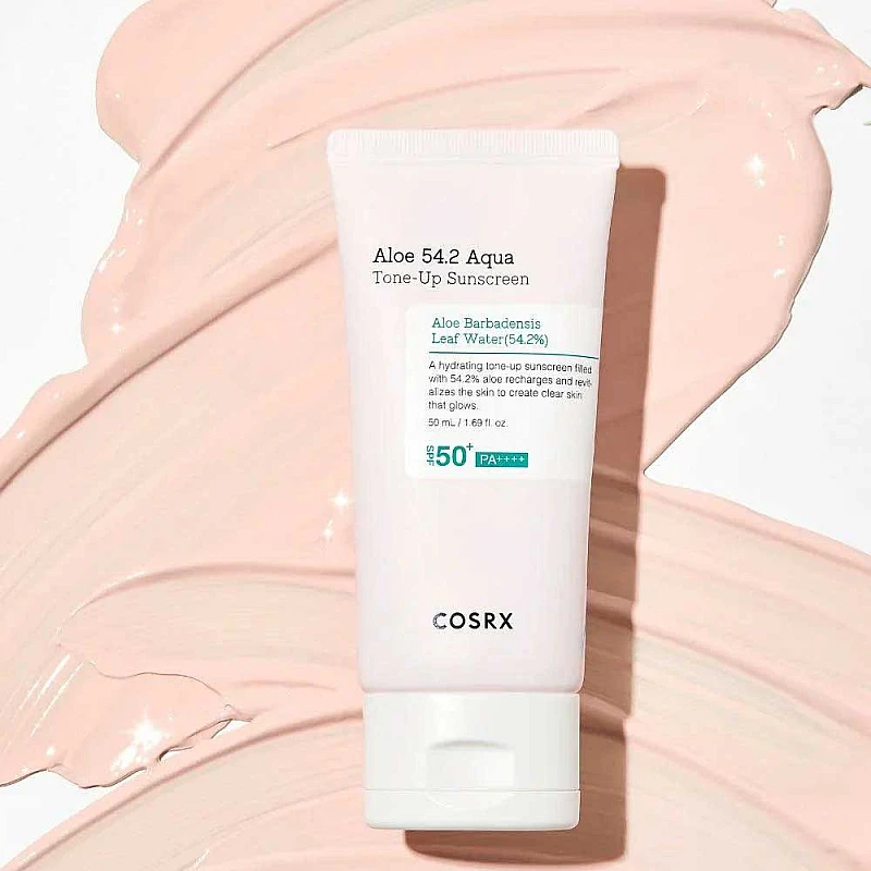 Тониращ слънцезащитен крем Cosrx Aloe 54.2 Aqua Tone-Up Sunscreen SPF50+/PA++++