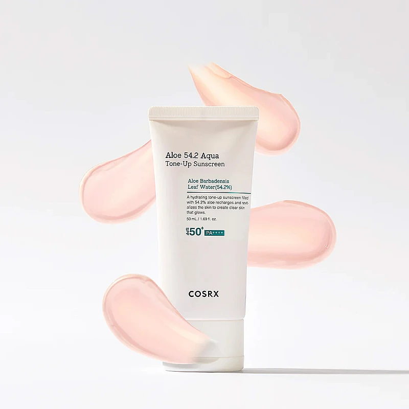 Тониращ слънцезащитен крем Cosrx Aloe 54.2 Aqua Tone-Up Sunscreen SPF50+/PA++++