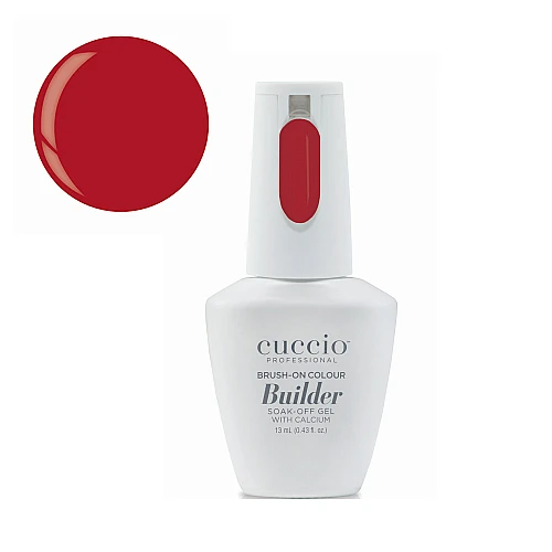 Изграждащ гел с цвят Cuccio Builder Gel Scarlet Swatch 14ml