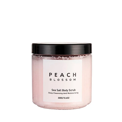 Скраб за тяло с морска сол и праскова Ecstasy Peach Blossom Body Scrub 300g