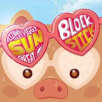 Слънцезащитен стик за околоочен контур Elizavecca Milky Piggy Sun Great Block Stick