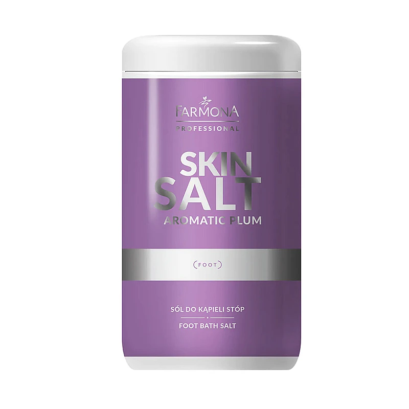 Соли за педикюр слива Farmona Skin salt plum 1400g