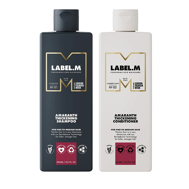 Комплект шампоан и балсам за обем Label M Thickening