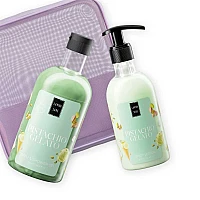 Комплект душ гел и лосион за тяло шамфъстък Lavish Pistachio Gelato Body Set