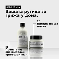 Антиоксидантен шампоан Loreal Metal Detox Shampoo 500ml
