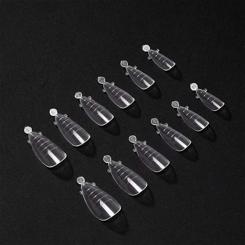 Горни форми за изграждане бадем Ocho Nails Dual Forms Almond 120бр