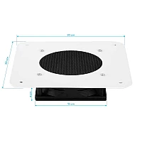 Прахоуловител за вграждане Momo X1W 100W