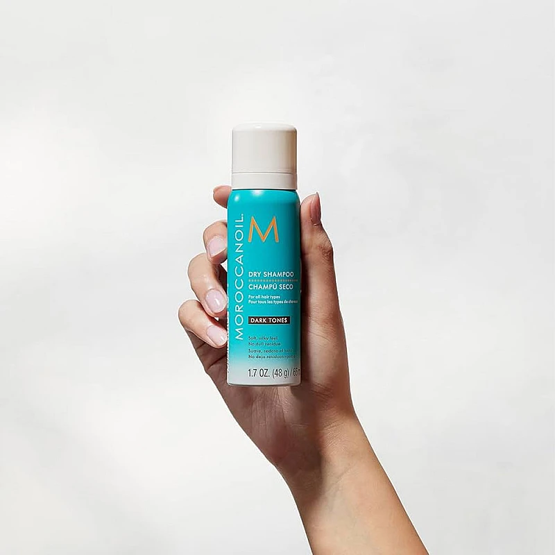 Травъл комплект за чиста и здрава тъмна коса Moroccanoil Refresh Nourish & Go Dark Hair