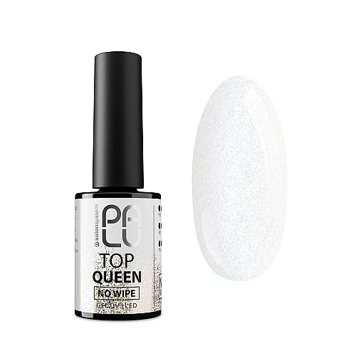 Топ лак със златни частици Palu Top Qeen 11g