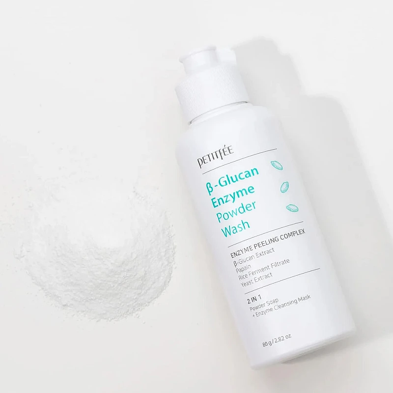 Ензимна измивна прахообразна пяна Petitfee B-Glucan Enzyme Powder Wash 80g