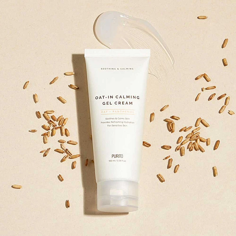 Успокояващ гел-крем за лице с овес Purito Oat-in Calming Gel Cream 100ml