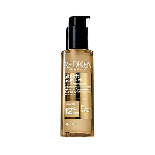 Натурално арганово олио за суха коса Redken All Soft Argan 6 Oil 100ml
