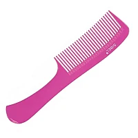 Антистатичен гребен Sibel Pink Pom Combs 22см
