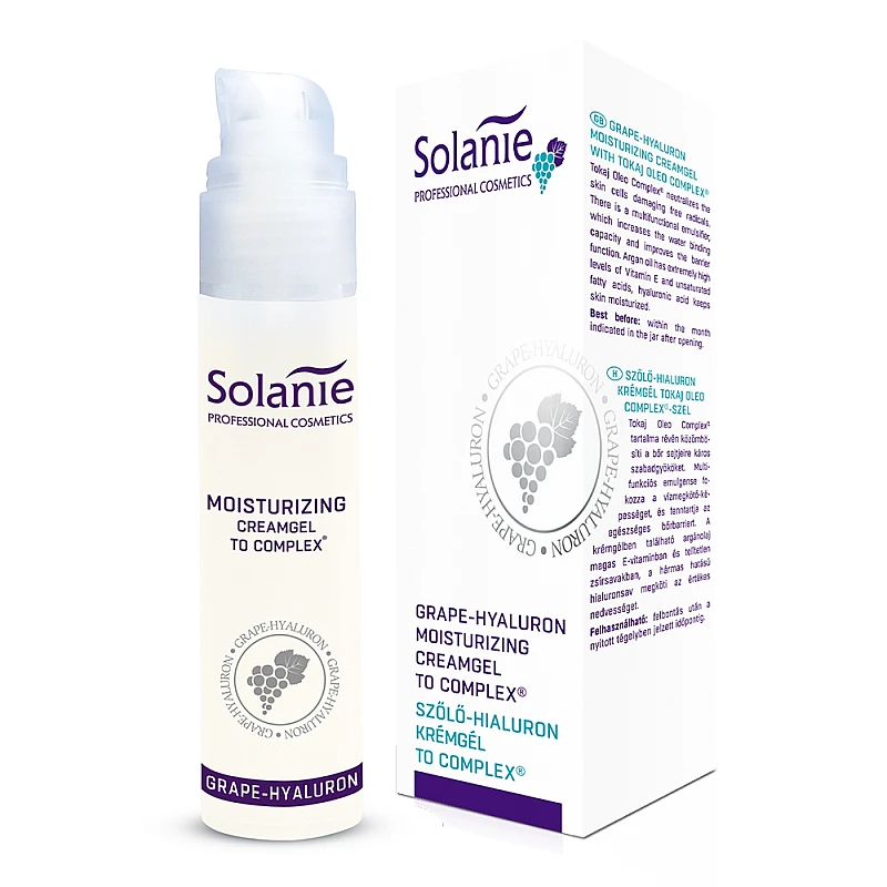 Дневен крем с хиалурон Solanie Hyalurone Moisturizing creamgel 50ml.