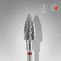 Фреза за маникюр 14 мм насечка Staleks Carbide Cone