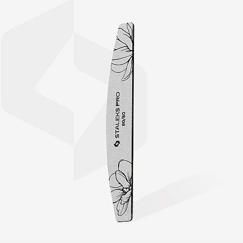 Пила за нокти полумесец 80/80 грит Staleks Expert Pro 