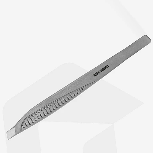 Пинцета за вежди широка скосена Staleks Classic 15 Type3