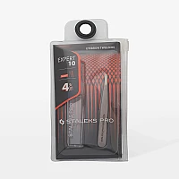 Пинцета за вежди тясна скосена Staleks Expert 10 Type4